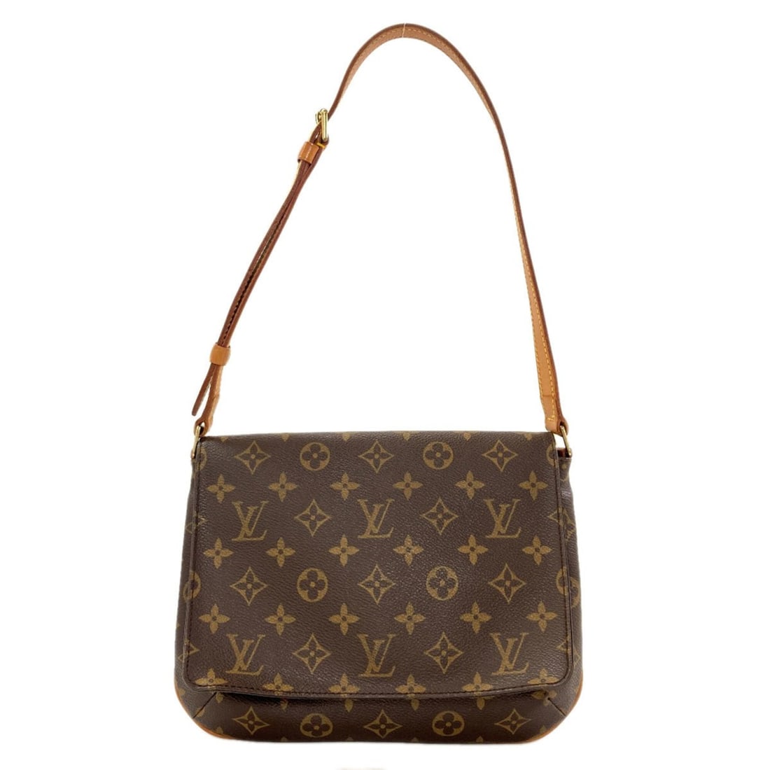 Louis Vuitton M51257 Musette Tango Short Shoulder Bag, Monogram Canvas, Women's LOUIS VUITTON: --- Catalog ---Category: SizeSize (HxWxD): 20cm x 25cm x 6cm / 7.87'' x 9.84'' x 2.36''Category: DesignType: Shoulder bagColor: MonogramGender: WomenMaterial: Monogram Category: GeneralMPN: M51257Bran