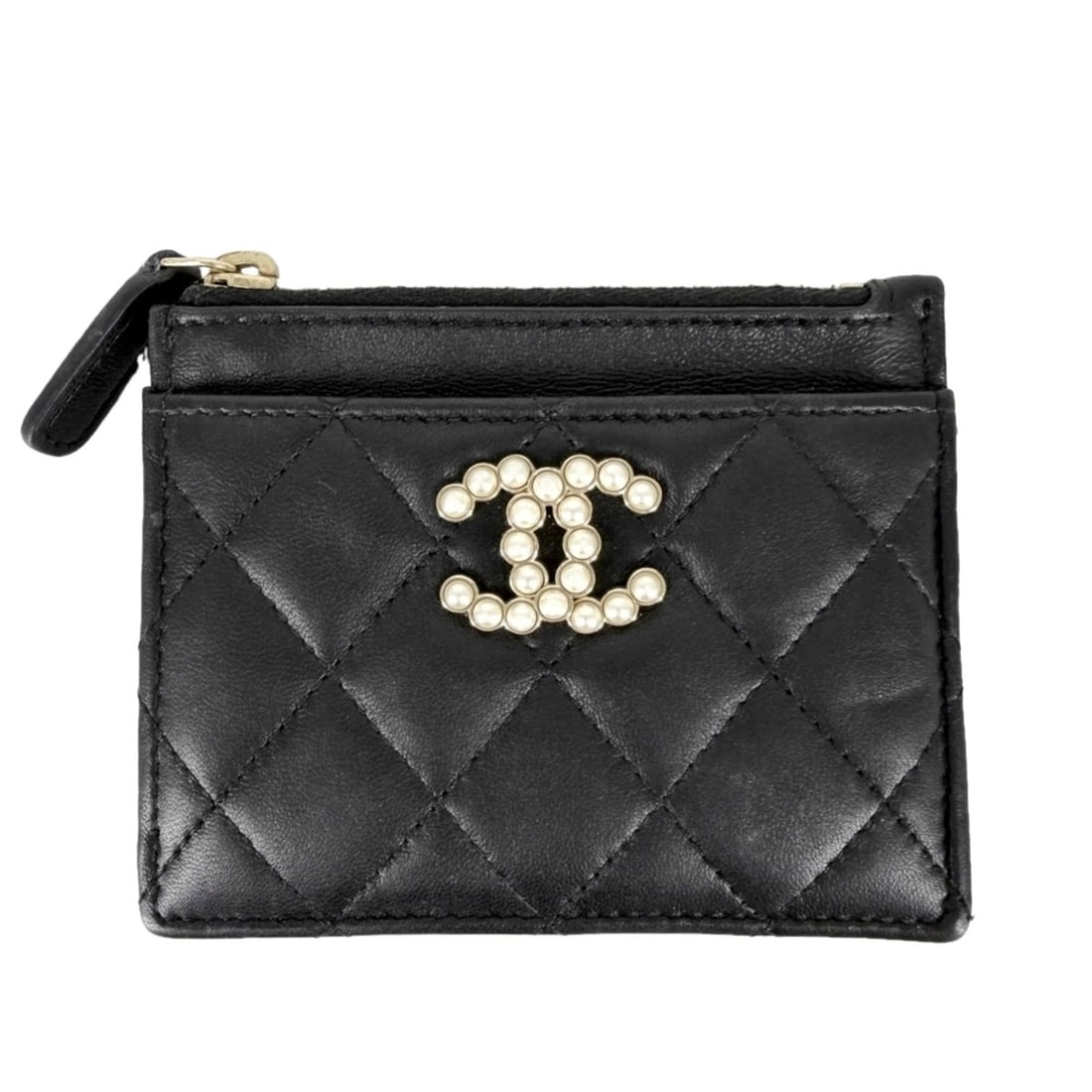 Chanel Women's Wallet/Coin Case, Matelassé, Coco Mark, Business Card Holder/Card Polka Dot, (1 of 13)