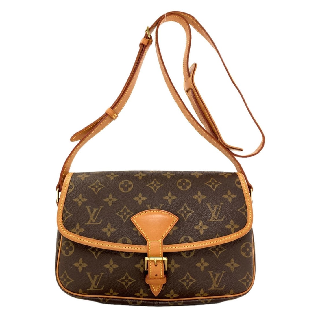 Louis Vuitton M42250 Sologne Shoulder Bag, Monogram Canvas, Women's LOUIS VUITTON: --- Catalog ---Category: SizeSize (HxWxD): 18cm x 27cm x 7cm / 7.08'' x 10.62'' x 2.75''Category: DesignType: Shoulder bagColor: MonogramGender: WomenMaterial: Monogram Category: GeneralMPN: M42250Bra