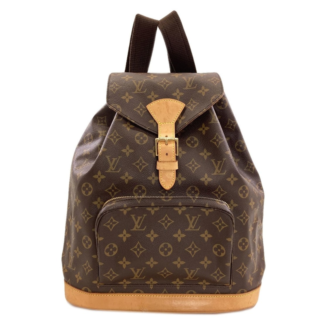Louis Vuitton M51135 Montsouris GM Backpack/Daypack, Monogram Canvas, Women's LOUIS VUITTON: --- Catalog ---Category: SizeSize (HxWxD): 39cm x 31cm x 13cm / 15.35'' x 12.2'' x 5.11''Category: DesignType: BackpackColor: MonogramGender: WomenMaterial: Monogram , Canvas Category: GeneralBrand: L