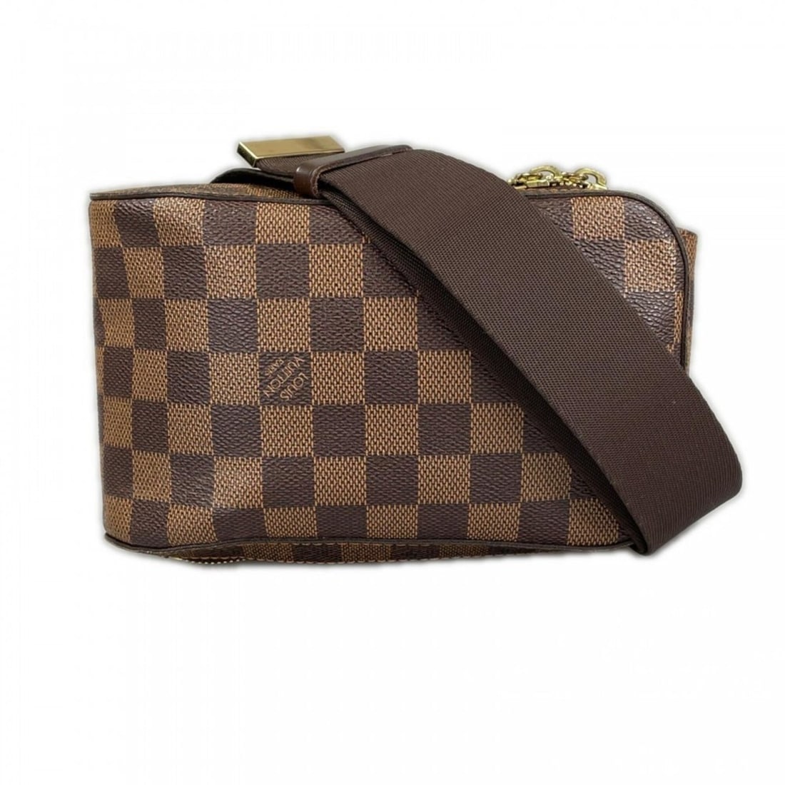 Louis Vuitton Geronimos Body Bag for Men, LOUIS VUITTON N51994, Damier Canvas, Brown, Gold Hardware: --- Catalog ---Category: SizeSize (HxWxD): 20cm x 12cm x 4cm / 7.87'' x 4.72'' x 1.57''Strap Length: 78cm / 30.7''Category: DesignType: Sling bagColor: BrownGender: MenMaterial: Damier Canvas Category