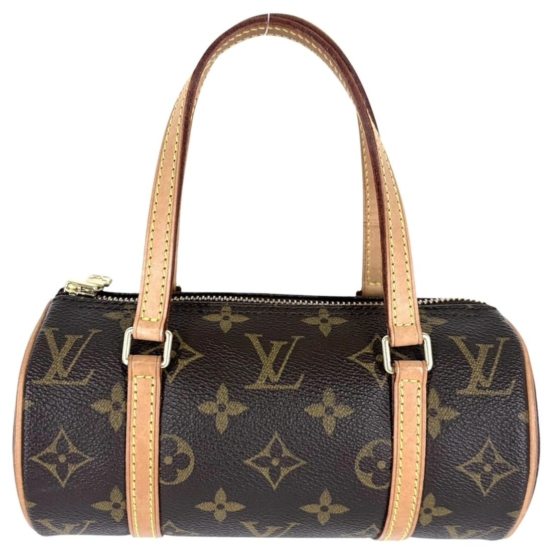Louis Vuitton Women's Mini Papillon 19 Shoulder Bag, M51389, Monogram Canvas, Brown, Gold Hardware (1 of 9)