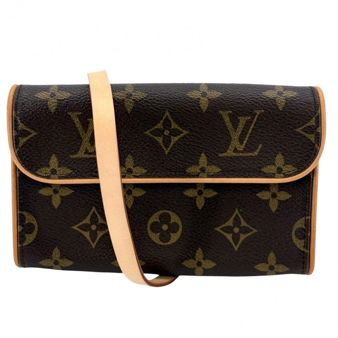 Louis Vuitton Women's Pochette Florentine Waist Bag, Body Bag/Waist Pouch, M51855, Monogram Canvas, (1 of 8)