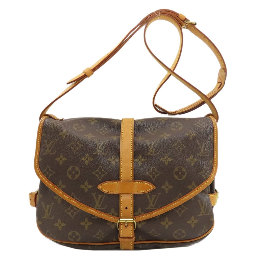 Louis Vuitton M42256 Saumur 30 Shoulder Bag, Monogram Canvas, Women's LOUIS VUITTON: --- Catalog ---Category: SizeSize (HxWxD): 23cm x 28cm x 12cm / 9.05'' x 11.02'' x 4.72''Category: DesignType: Shoulder bagColor: MonogramGender: WomenMaterial: Monogram Category: GeneralMPN: M42256Br