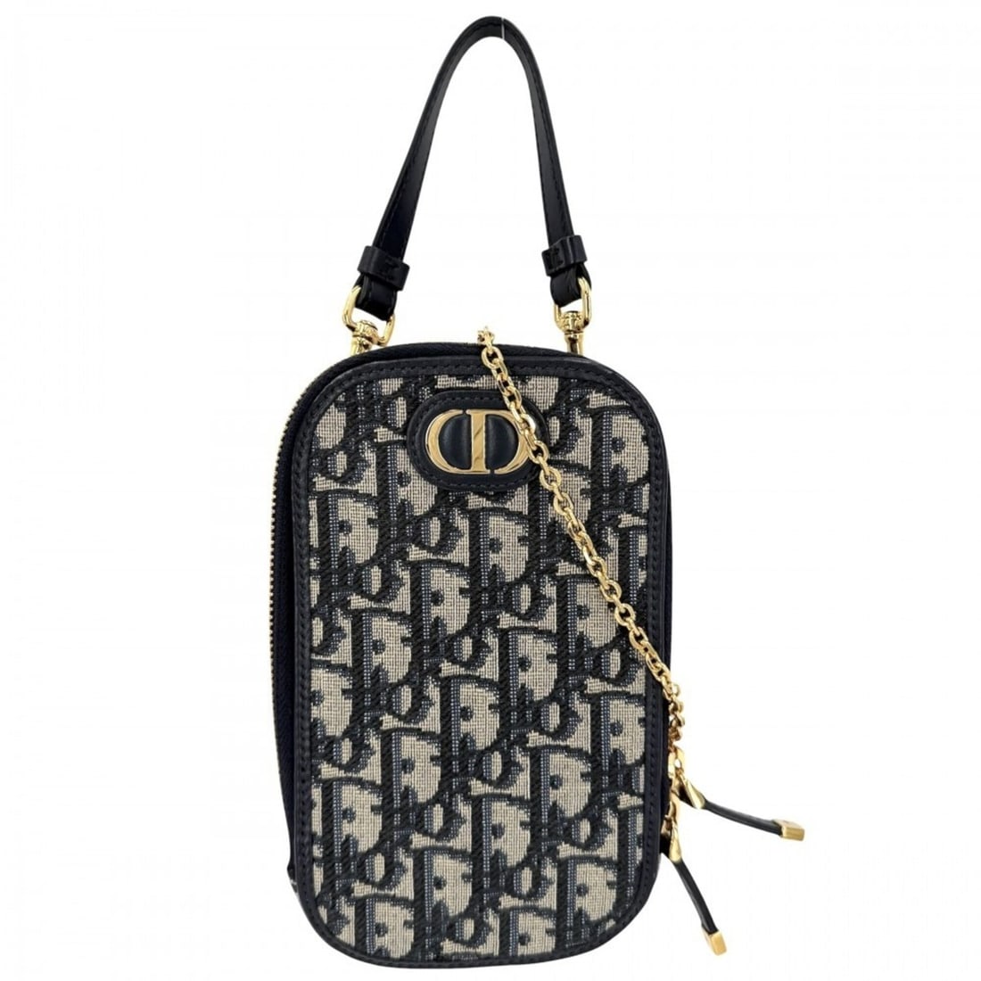 Christian Dior Shoulder Bag for Women, Oblique 30 Montaigne Phone Pouch, Crossbody Bag, Call'in,: --- Catalog ---Category: SizeSize (HxWxD): 18cm x 11cm x 2.5cm / 7.08'' x 4.33'' x 0.98''Category: DesignType: Pouch, Shoulder bagColor: Beige, NavyGender: WomenMaterial: Canvas , Leather Hardware Col