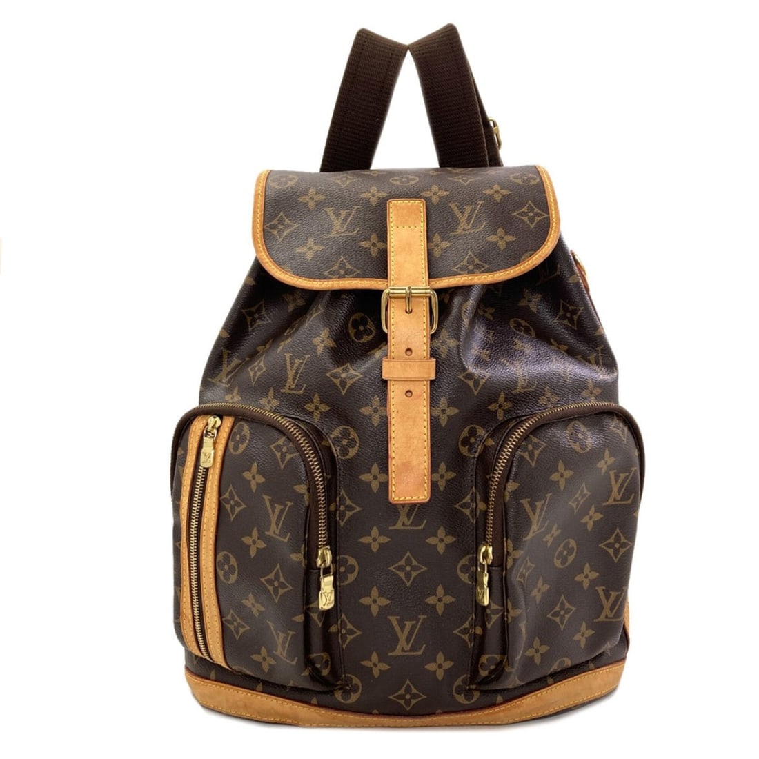 Louis Vuitton M40107 Sac à de Bosphore Backpack/Daypack, Monogram Canvas, Women's LOUIS VUITTON: --- Catalog ---Category: SizeSize (HxWxD): 37cm x 31cm x 11cm / 14.56'' x 12.2'' x 4.33''Category: DesignType: BackpackColor: MonogramGender: WomenMaterial: Monogram Category: GeneralMPN: M40107Brand: