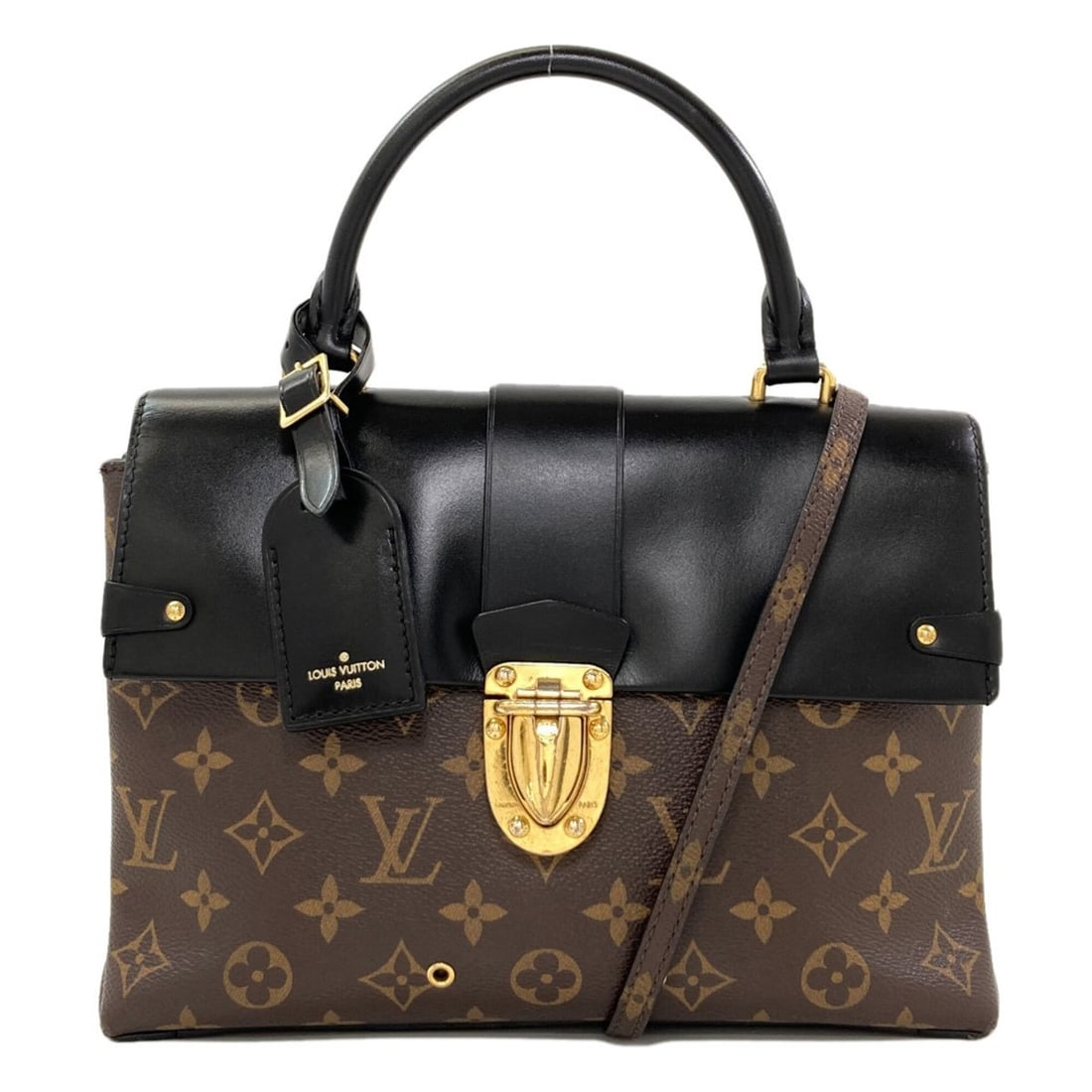 Louis Vuitton M43125 Flap Bag MM Handbag Monogram Canvas Women's LOUIS VUITTON: --- Catalog ---Category: SizeSize (HxWxD): 18cm x 25cm x 9.5cm / 7.08'' x 9.84'' x 3.74''Category: DesignType: HandbagColor: Black, MonogramGender: WomenMaterial: Monogram Category: GeneralMPN: M43125