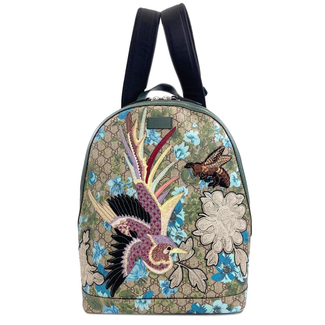 Gucci 419584 GG Blooms Bird Embroidery Backpack/Daypack PVC Women's GUCCI: --- Catalog ---Category: SizeSize (HxWxD): 40cm x 31cm x 13cm / 15.74'' x 12.2'' x 5.11''Category: DesignType: BackpackColor: BrownGender: WomenMaterial: PVC Category: GeneralBrand: Gucci--- Item List