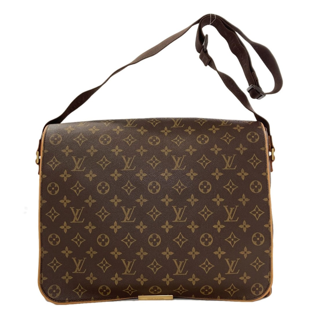 Louis Vuitton M45257 Abesses Shoulder Bag, Monogram Canvas, Women's LOUIS VUITTON: --- Catalog ---Category: SizeSize (HxWxD): 30cm x 36cm x 10cm / 11.81'' x 14.17'' x 3.93''Category: DesignType: Shoulder bagColor: MonogramGender: WomenMaterial: Monogram Category: GeneralMPN: M45257B