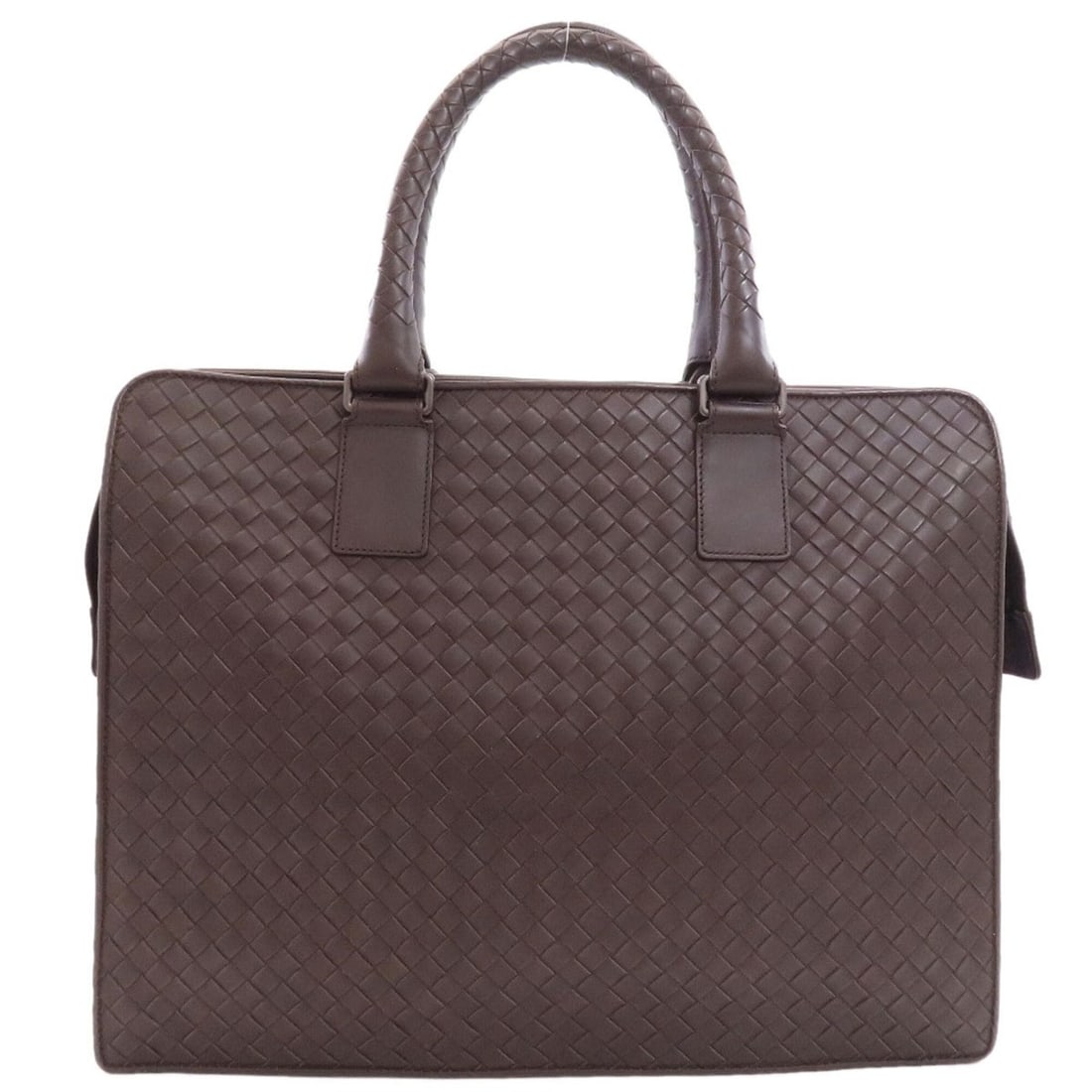Bottega Veneta Intrecciato Business Bag, Calfskin, Men's.: --- Catalog ---Category: SizeSize (HxWxD): 29.5cm x 38cm x 6cm / 11.61'' x 14.96'' x 2.36''Category: DesignType: HandbagColor: BrownGender: MenMaterial: Leather Leather/Fur Type: CalfskinCategory: Gen