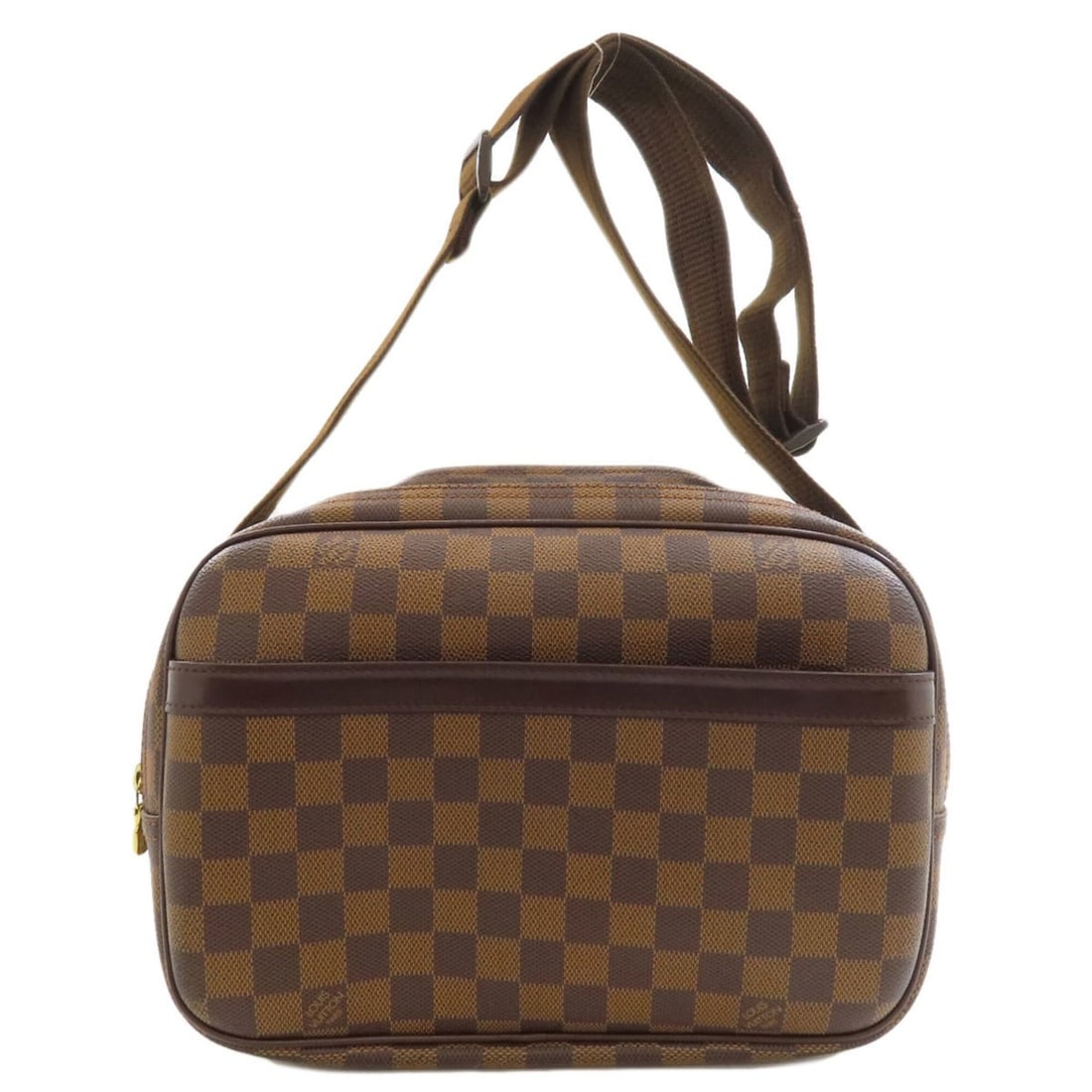 Louis Vuitton N45253 Reporter PM Special Order Shoulder Bag, Damier Canvas, Women's LOUIS VUITTON: --- Catalog ---Category: SizeSize (HxWxD): 20cm x 27cm x 13cm / 7.87'' x 10.62'' x 5.11''Category: DesignType: Shoulder bagColor: Damier Canvas, EbeneGender: WomenMaterial: Damier Canvas Category: Gen