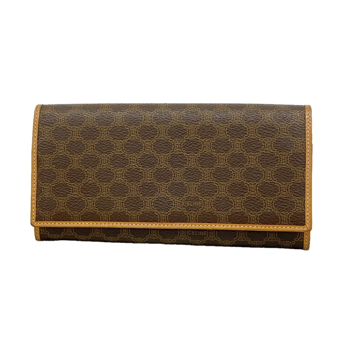 Celine Macadam Brown Long Wallet for Women (1 of 10)