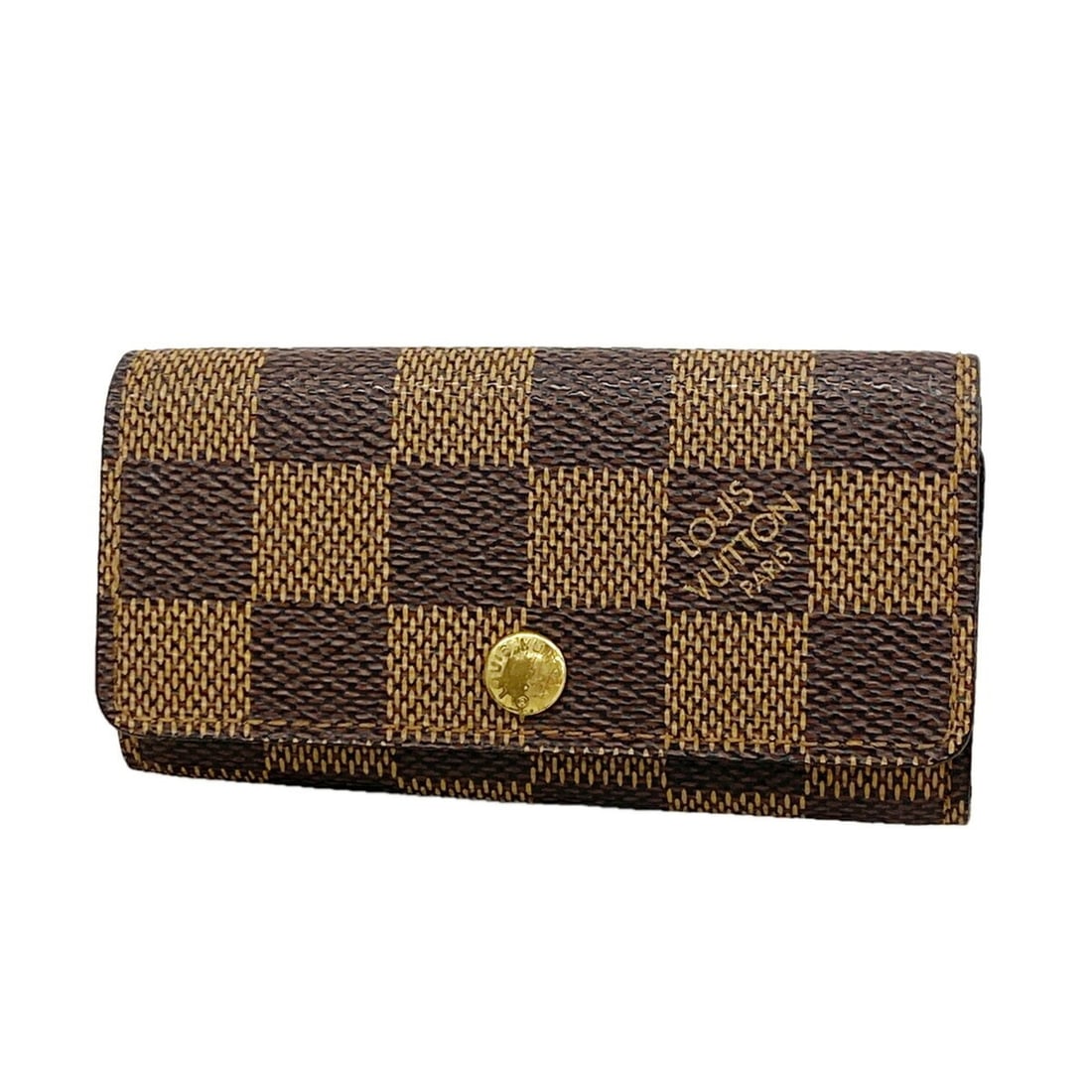 Louis Vuitton Accessories/Key Case Damier Multicles 4 N62631 Ebene Men's/Women's: --- Catalog ---Category: DesignType: KeycaseColor: EbeneGender: Men,WomenCategory: GeneralMPN: N62631Brand: Louis VuittonCategory: Physical PropertiesSize (HxWxD): 5.5cm x 10.5cm x 1cm / 2.16'' x 4.13