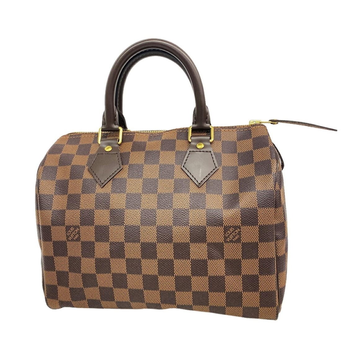 Louis Vuitton Damier Speedy 25 Handbag N41365 Ebene Women's OP018078: --- Catalog ---Category: SizeSize (HxWxD): 21cm x 25cm x 15cm / 8.26'' x 9.84'' x 5.9''Category: DesignType: HandbagColor: EbeneGender: WomenCategory: GeneralMPN: N41365Brand: Louis Vuitton--- Item Li