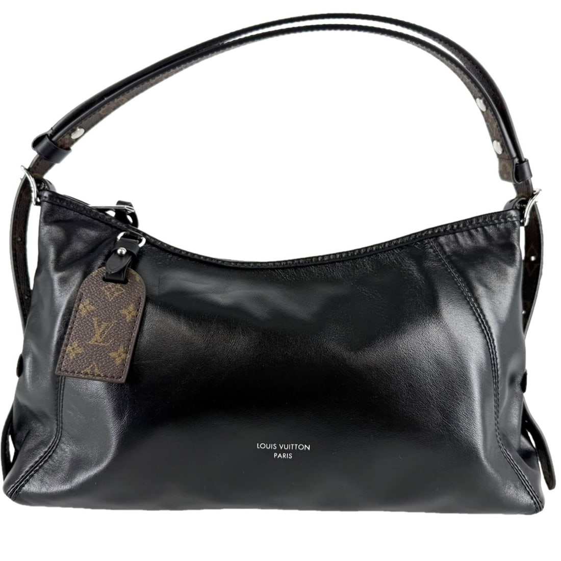 Louis Vuitton Women's LV Vibe Carryall EW Handbag Shoulder Bag Crossbody LOUIS VUITTON M28160: --- Catalog ---Category: SizeSize (HxWxD): 19cm x 36cm x 10cm / 7.48'' x 14.17'' x 3.93''Category: DesignType: Handbag, Shoulder bagColor: Black, Monogram, Or, WhiteGender: WomenMaterial: Leather Cate