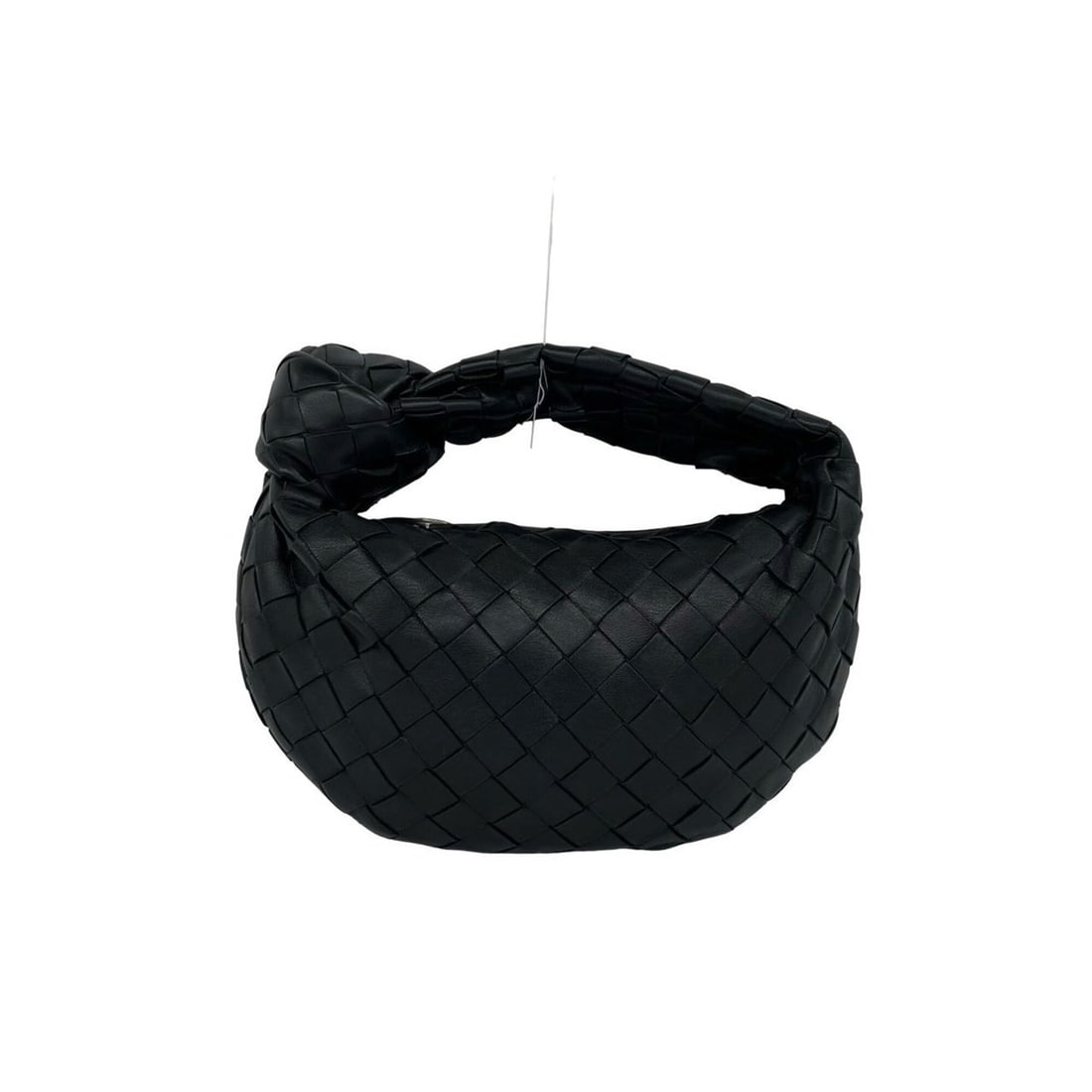 BOTTEGA VENETA Mini Jodie Intrecciato Leather Handbag, Black, 84415: --- Catalog ---Category: SizeSize (HxWxD): 15cm x 29cm / 5.9'' x 11.41''Category: DesignType: HandbagColor: BlackGender: WomenMaterial: Leather Category: GeneralBrand: Bottega Veneta--- Item List ---S