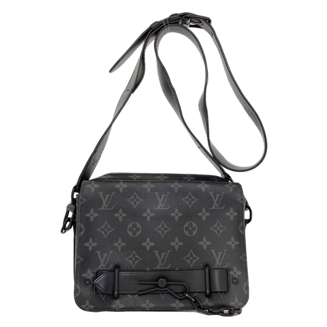 Louis Vuitton M45685 Steamer Messenger Shoulder Bag Monogram Eclipse Men's LOUIS VUITTON (1 of 19)