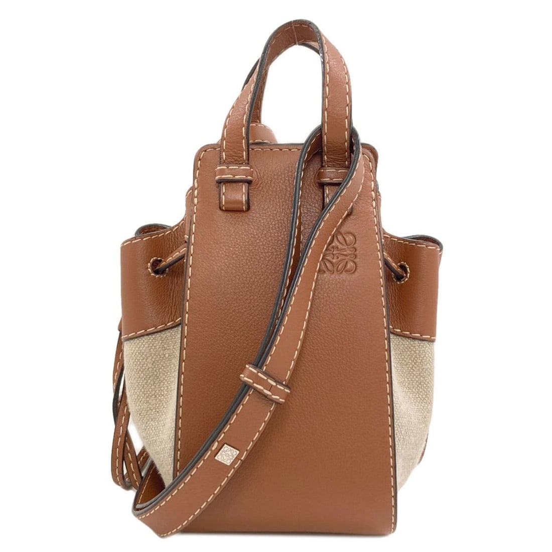 Loewe Hammock Mini 2-Way Handbag, Canvas, Women's (1 of 16)