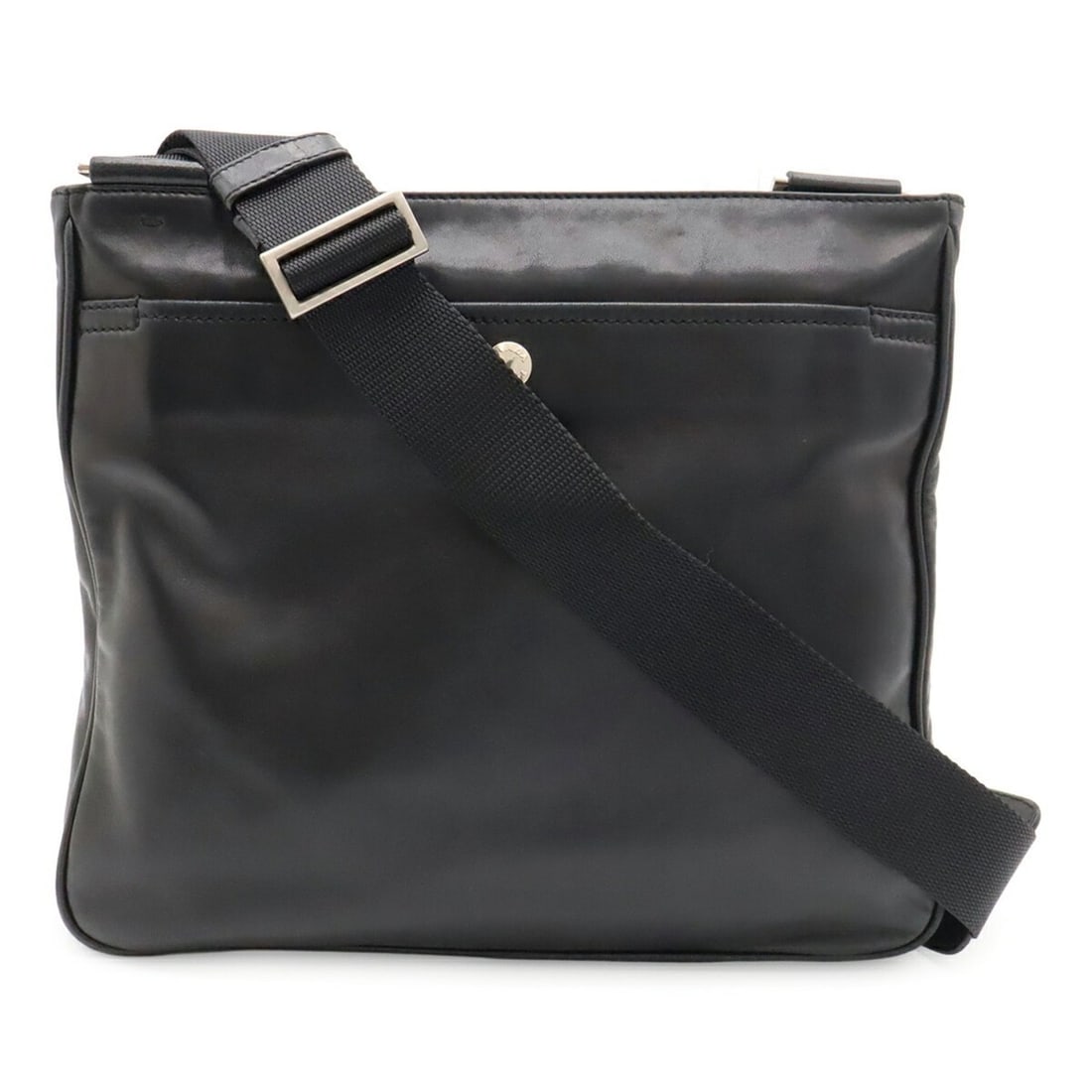 PRADA Triangle Shoulder Bag, Crossbody Body Nappa Leather, NERO Black, Purchased from an Overseas (1 of 11)