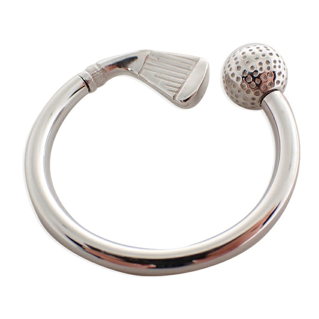 TIFFANY & Co. 925 Golf Keyring: --- Catalog ---Category: SizeSize (HxWxD): 3.84cm x 3.58cm / 1.51'' x 1.4''Category: DesignType: KeyringGender: WomenMaterial: Sterling silver 925Category: GeneralBrand: Tiffany--- Item List