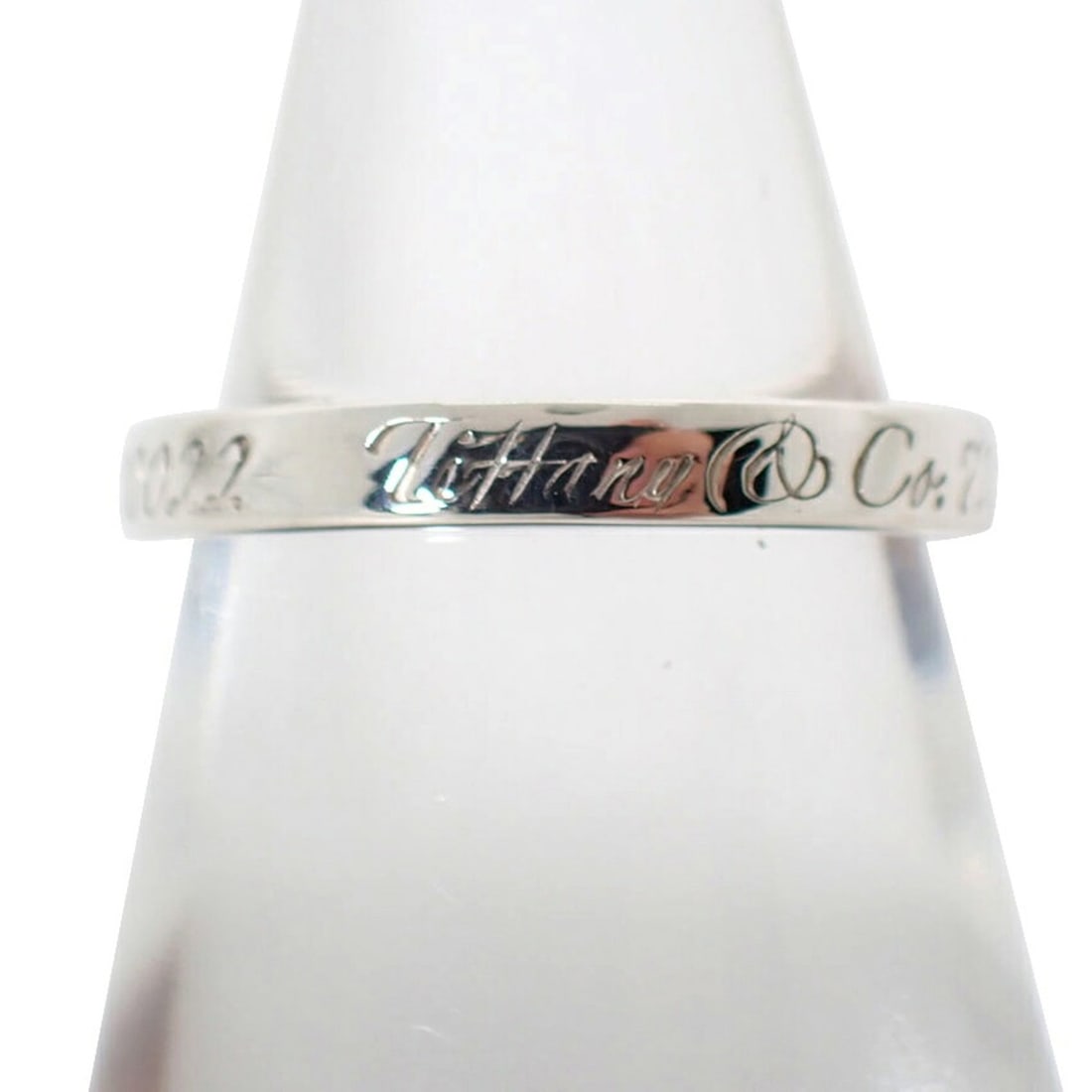 TIFFANY & Co. 925 Notes Narrow Ring, Size 10: --- Catalog ---Category: SizeUS Size: 5.5Brand Size: 50Category: DesignType: Band ringGender: WomenMaterial: Sterling silver 925Category: GeneralBrand: Tiffany--- Item List ---Section: ConditionRankin