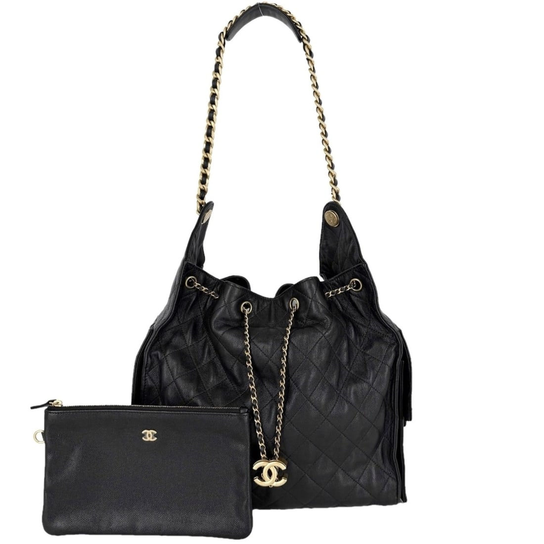 Chanel Shoulder Bag for Women, 25 Medium Handbag, Chain, Coco Mark, Bag, CHANEL25, CHANEL, Grained