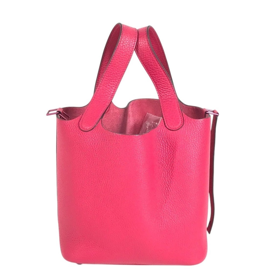 HERMES Picotin Lock PM 18 (all pink), Monochrome, PM, 18, Handbag, Taurillon Clemence Leather,: --- Catalog ---Category: SizeSize (HxWxD): 18.5cm x 18cm x 13.5cm / 7.28'' x 7.08'' x 5.31''Category: DesignType: HandbagColor: PinkGender: WomenMaterial: Taurillon clemence leather Category: GeneralB