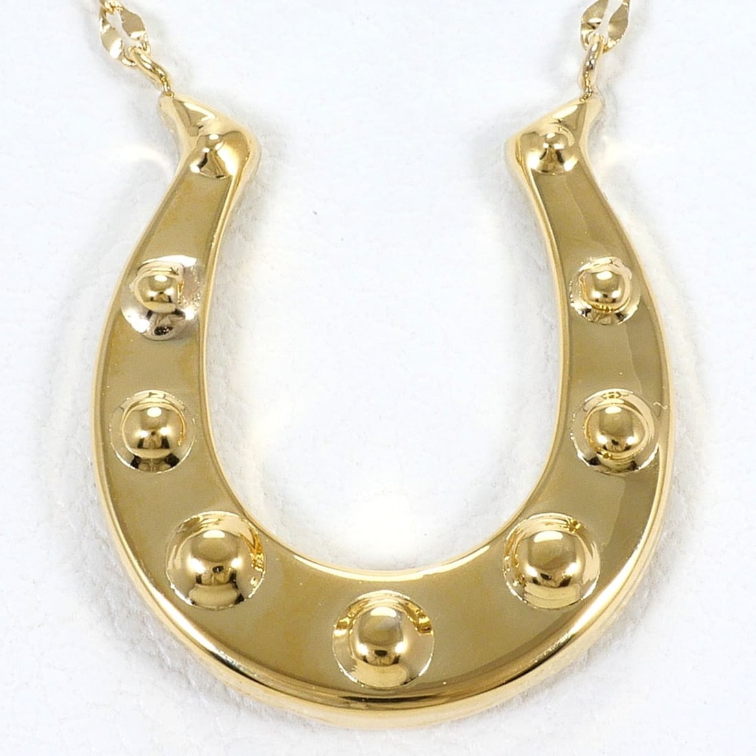 18K (18-karat) Yellow Gold Necklace, Total Weight 1.4g, 44cm, Jewelry: --- Catalog ---Category: SizeWeight: 1.4g / 0.04oz.Pendant Size: 16mm x 14mm / 0.62'' x 0.55''Neck Circumference: 44 cm / 17.32''Category: DesignColor: Yellow goldMetal: GoldGender: WomenMaterial: Yel