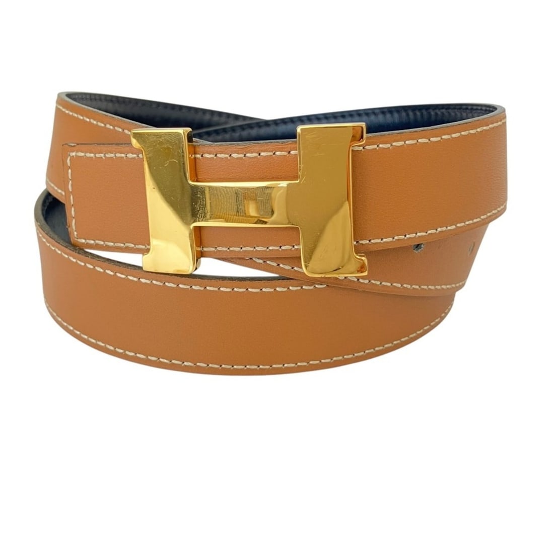 HERMES Vintage Constance 75 Belt, Brown/Black, Women's: --- Catalog ---Category: SizeWidth: 2.3cm / 0.9''Length: 64cm - 75cm / 25.19'' - 29.52''Buckle Size: 3cm / 1.18''Category: DesignType: Standard beltColor: Black, BrownGender: WomenMaterial (Strap): Le