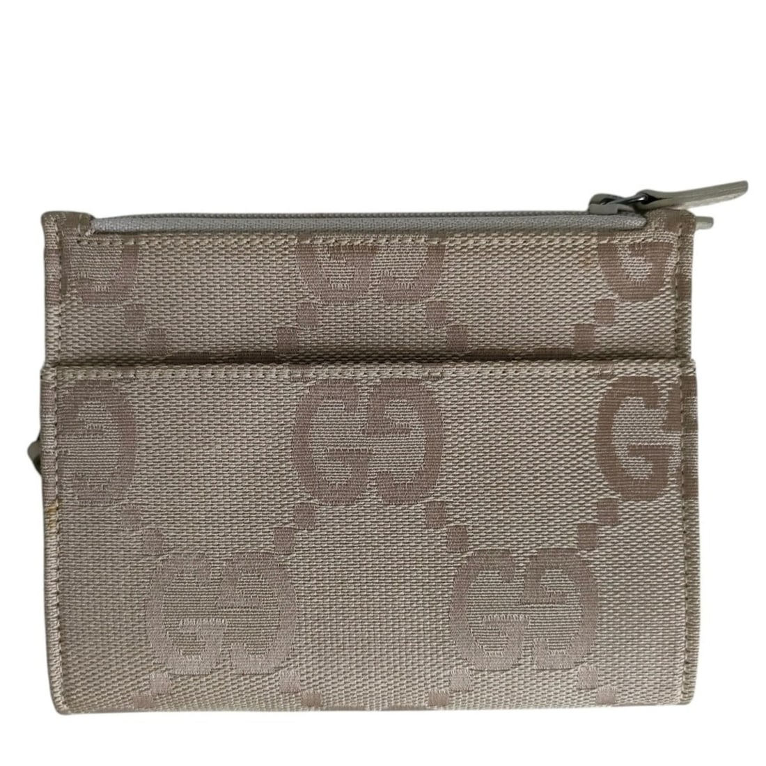 GUCCI GG Canvas Coin Purse/Card Case Wallet, Purse, with Box, 030 0416 1574 Beige, Women's: --- Catalog ---Category: SizeSize (HxWxD): 10.5cm x 13cm x 2cm / 4.13'' x 5.11'' x 0.78''Category: DesignType: Coin purse/coin caseColor: BeigeGender: WomenMaterial: GG canvas Category: GeneralBrand: 