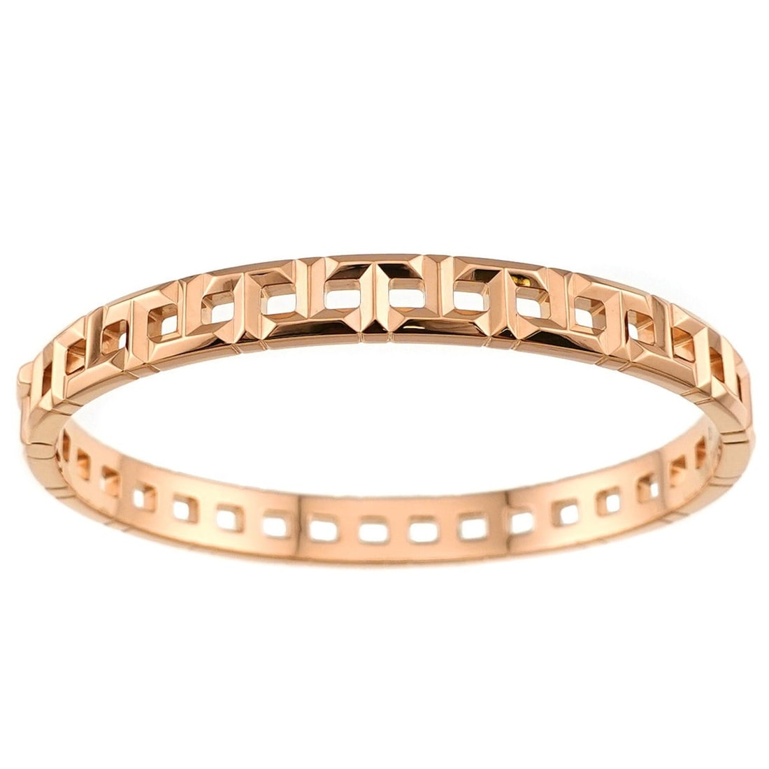 Tiffany & Co. T True Narrow Bangle 16.5cm 18K PG Pink Gold 750 Bracelet: --- Catalog ---Category: SizeLength: 16.5cm / 6.49''Category: DesignType: BangleGender: WomenMaterial: Pink gold (18K)Category: GeneralBrand: Tiffany--- Item List ---Section: ConditionRanking: Rank SA