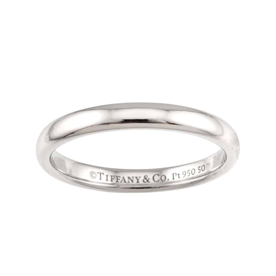 Tiffany & Co. Forever Ring, 2.5mm wide, Platinum. (1 of 14)