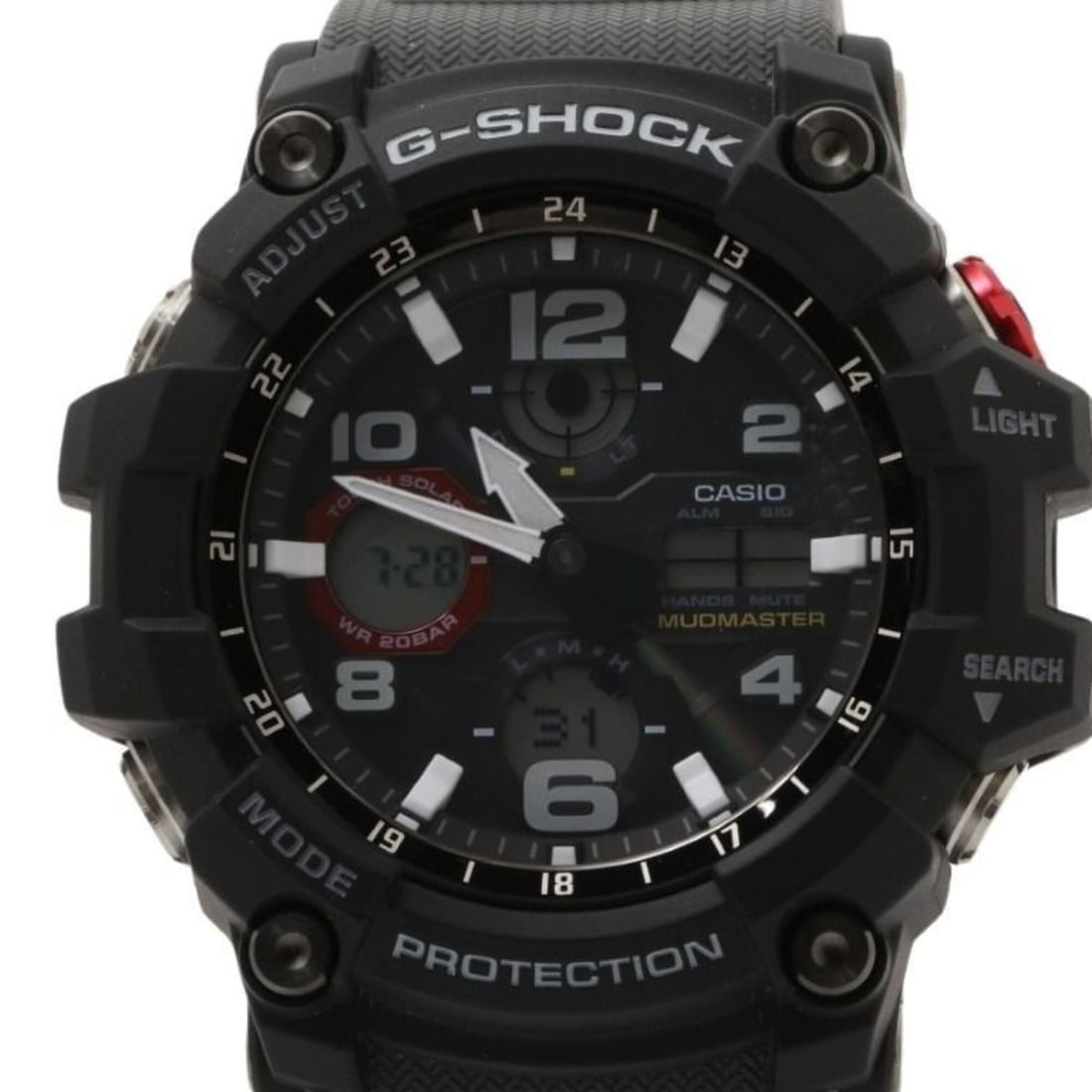 CASIO G-SHOCK MASTER OF G-LAND MUDMASTER GWG-100-1A8JF Black Gray Stainless Steel Resin Men's Watch (1 of 12)