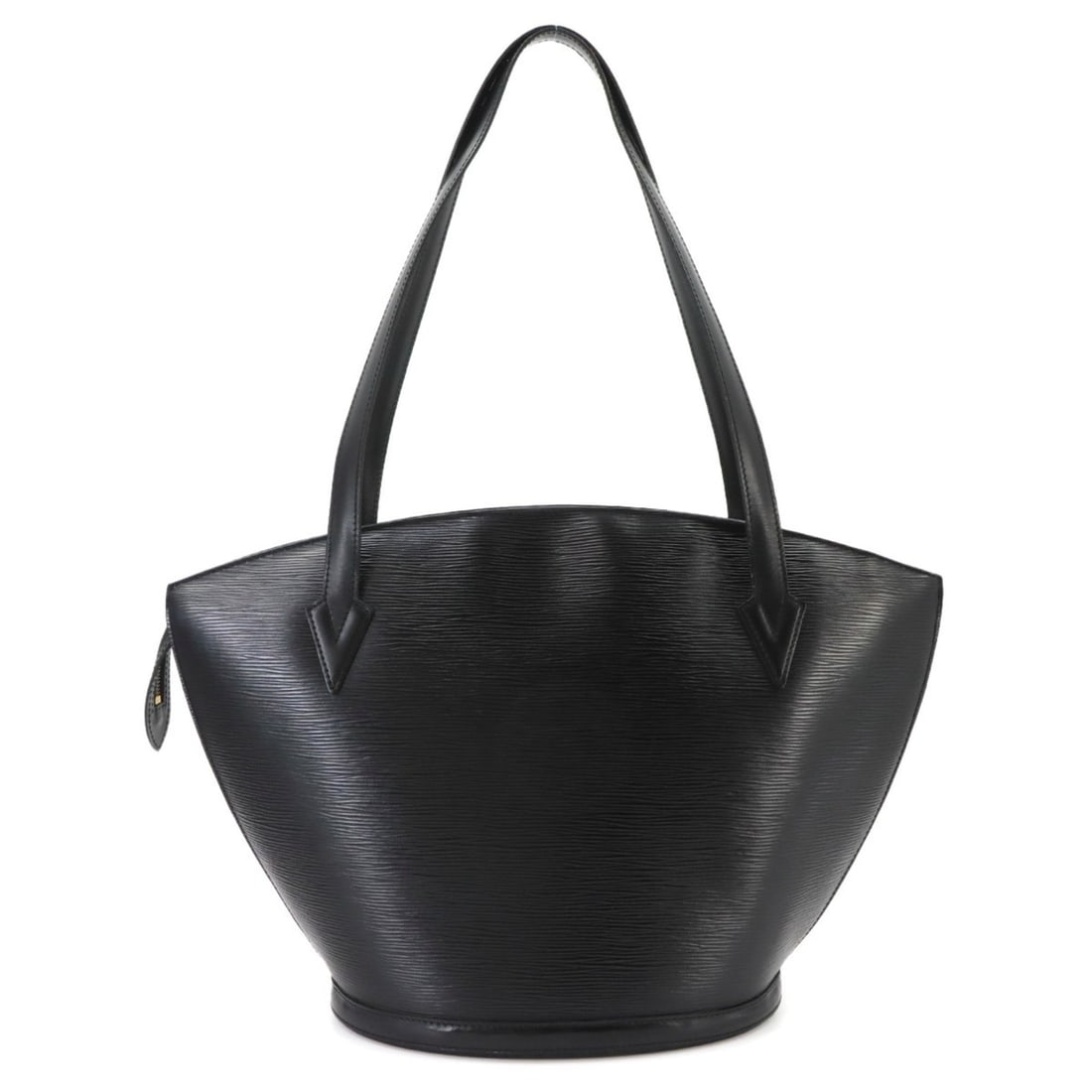Louis Vuitton Epi Saint Jacques Tote Handbag, Leather, Noir Black, M52262: --- Catalog ---Category: SizeSize (HxWxD): 30cm x 45cm x 16.5cm / 11.81'' x 17.71'' x 6.49''Category: DesignType: Handbag, Tote bagColor: Black, NoirGender: WomenMaterial: Epi leather Category: Genera
