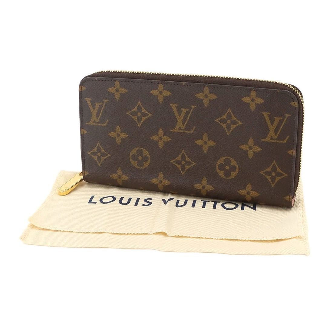 Louis Vuitton Monogram Zippy Wallet Round Long Rose Ballerine M41894 RFID (1 of 12)