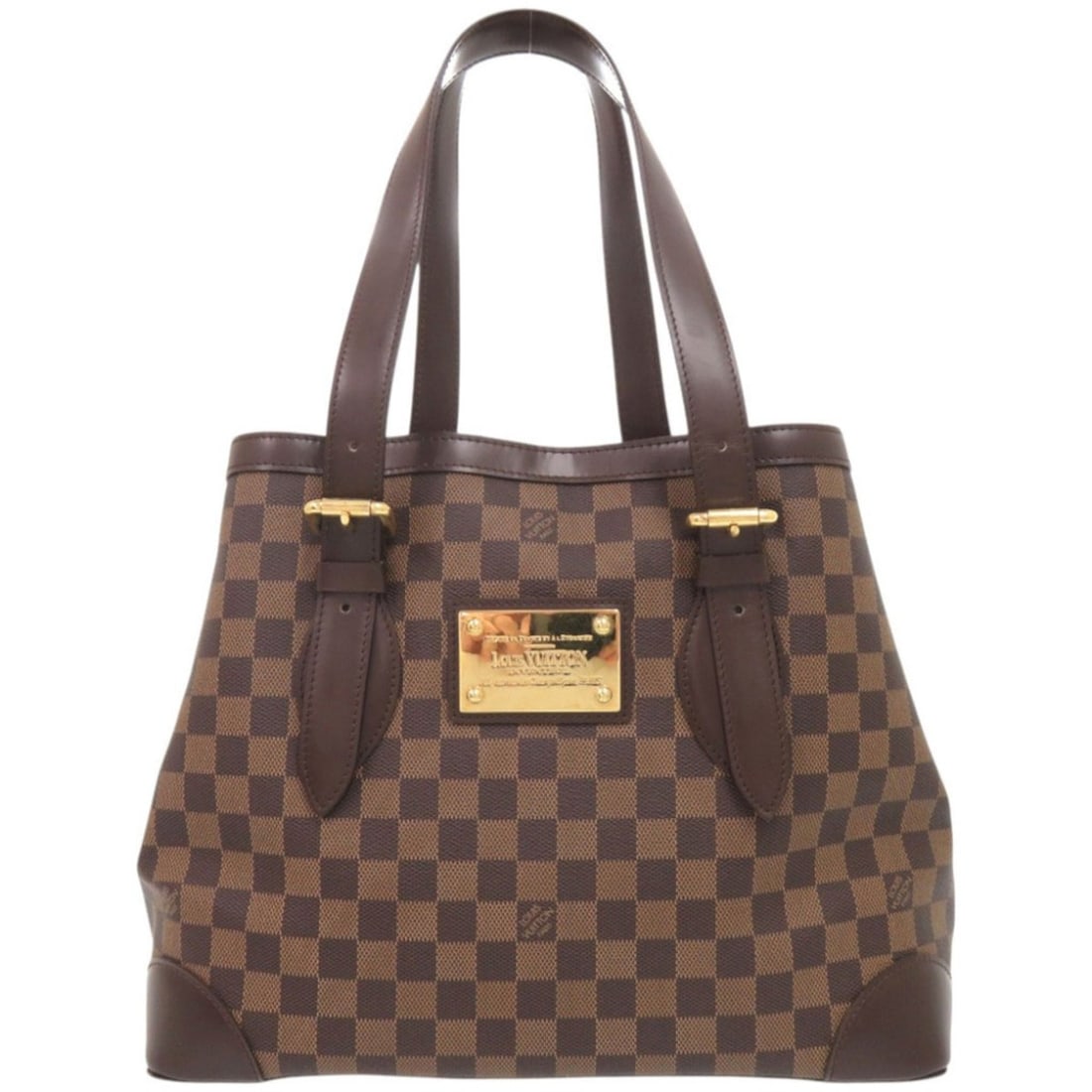 Louis Vuitton Hampstead MM Damier N51204 Brown Tote Bag LV 0204 LOUIS VUITTON: --- Catalog ---Category: SizeSize (HxWxD): 28cm x 35cm x 17cm / 11.02'' x 13.77'' x 6.69''Category: DesignType: Tote bagColor: Brown, Damier CanvasGender: WomenMaterial: Damier Canvas Category: Genera