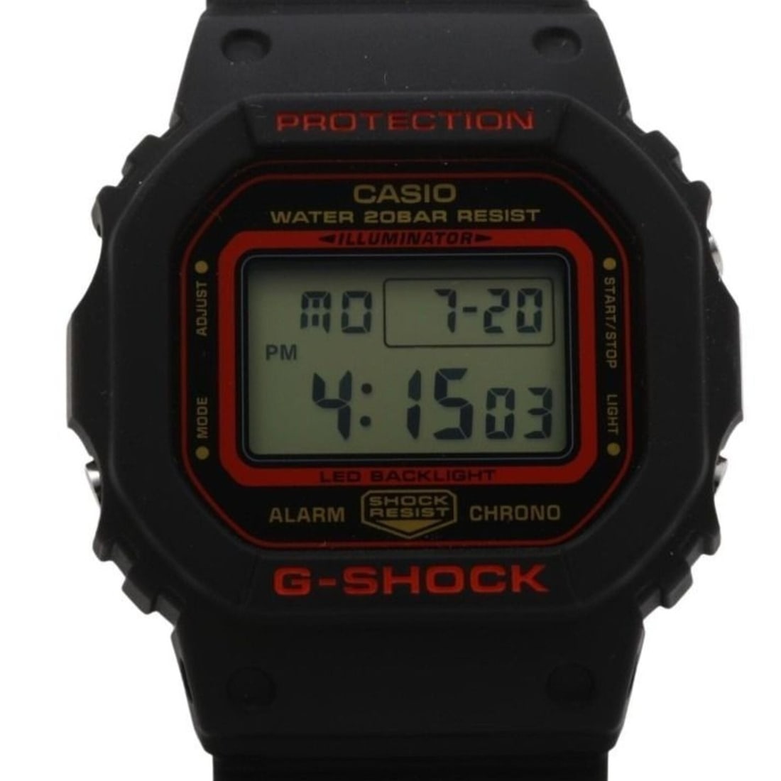 CASIO G-SHOCK DIGITAL 5600 SERIES DW-5600KH-1JR Black Resin Men's Watch Kelvin Hoefler x POWELL: --- Catalog ---Category: SizeWrist Size: 22cm / 8.66''Case Diameter: 42.8mm / 1.69''Category: DesignType: WristwatchGender: MenDisplay: DigitalColor (Dial): BlackCategory: GeneralMPN: DW-5600KH-1JRBra