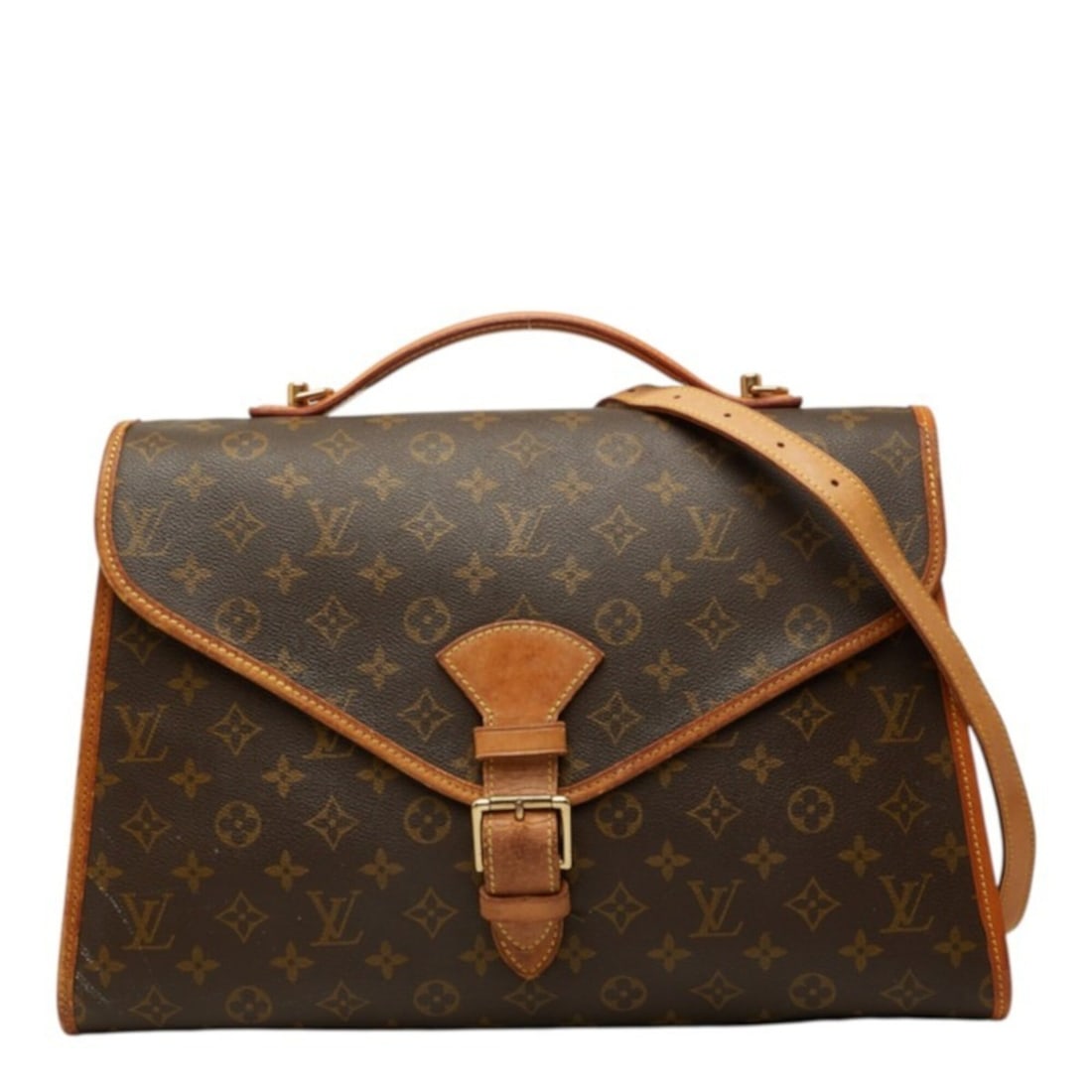 Louis Vuitton Monogram Beverly Handbag Business Bag Shoulder 2WAY M51120 Brown Leather Women's LOUIS (1 of 13)