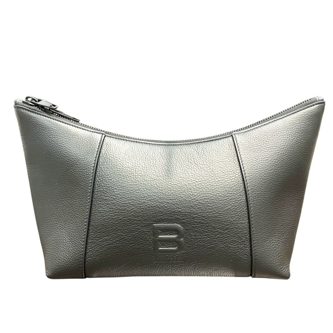 Balenciaga Hourglass XL Shoulder Bag, Leather, 644720: --- Catalog ---Category: SizeSize (HxWxD): 18cm x 27cm x 9cm / 7.08'' x 10.62'' x 3.54''Category: DesignType: Shoulder bagGender: WomenClosure: ZipperMaterial: Leather Category: GeneralBrand: Balencia