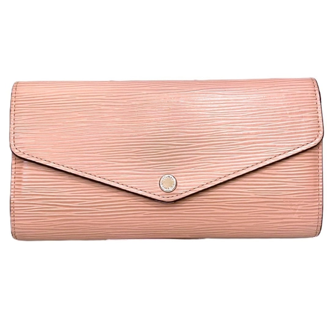 Louis Vuitton Portefeuille Sarah Long Wallet, Epi Leather, M61216: --- Catalog ---Category: SizeSize (HxWxD): 9.5cm x 19cm x 3cm / 3.74'' x 7.48'' x 1.18''Category: DesignType: Long wallet (bi-fold)Color: PinkGender: WomenMaterial: Leather Category: GeneralLine: