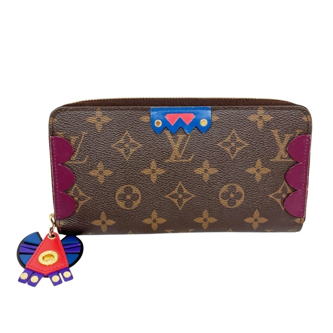 Louis Vuitton Zippy Wallet Totem Long Monogram Canvas M61349: --- Catalog ---Category: SizeSize (HxWxD): 10.5cm x 19cm x 2cm / 4.13'' x 7.48'' x 0.78''Category: DesignType: Coin purse/coin caseColor: BrownGender: WomenClosure: ZipperMaterial: Monogram Category: 