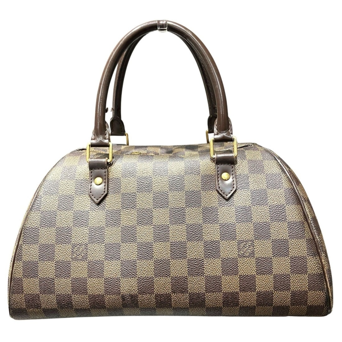 Louis Vuitton LOUIS VUITTON Ribera MM Handbag Damier Ebene Canvas N41434: --- Catalog ---Category: SizeSize (HxWxD): 21cm x 35cm x 20cm / 8.26'' x 13.77'' x 7.87''Category: DesignType: HandbagColor: Brown, Damier Canvas, Ebene, GalleGender: Women,MenMaterial: Damier Canvas