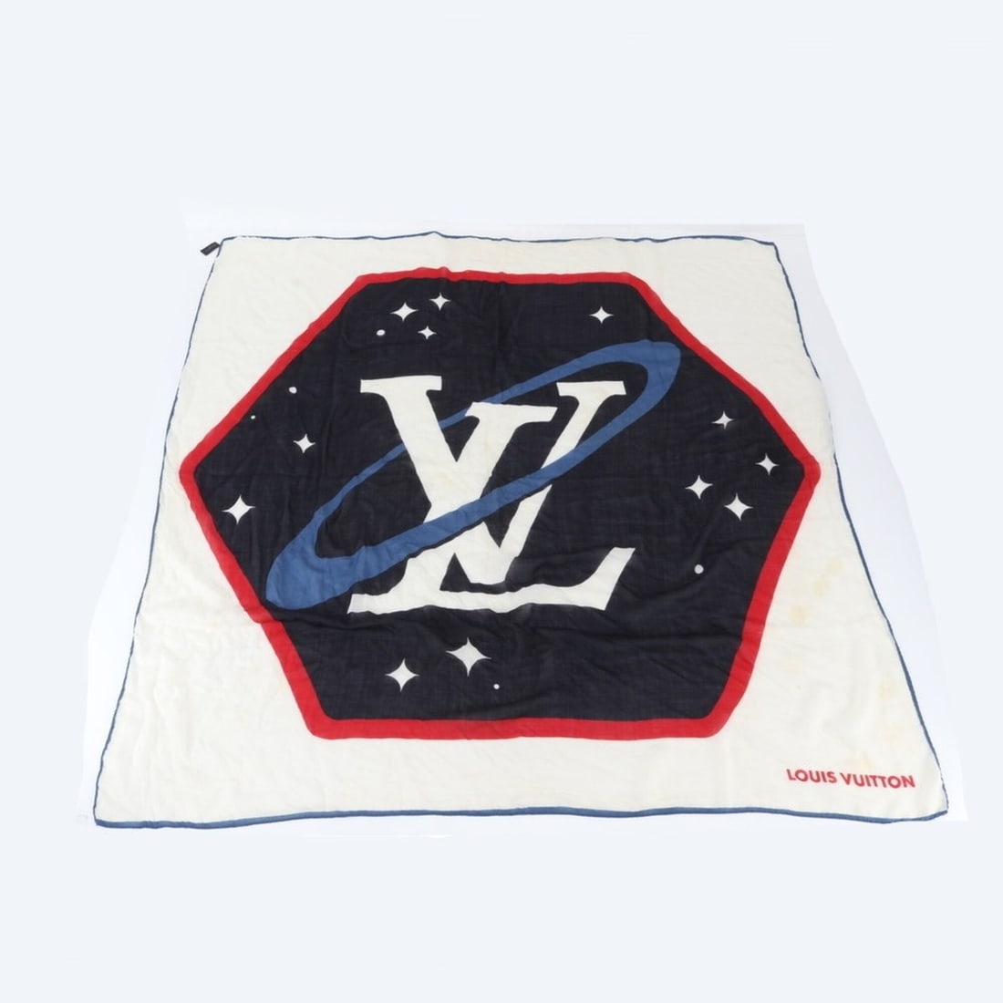 Louis Vuitton Planet LV Silk Large Stole Scarf with Tag - Women's & Men's: --- Catalog ---Category: SizeSize (LxW): 1.2m x 1.28m / 47.24'' x 50.39''Category: DesignType: StoleColor: Multi-colorGender: Men,WomenMaterial: Silk Category: GeneralBrand: Louis VuittonCountry of Or