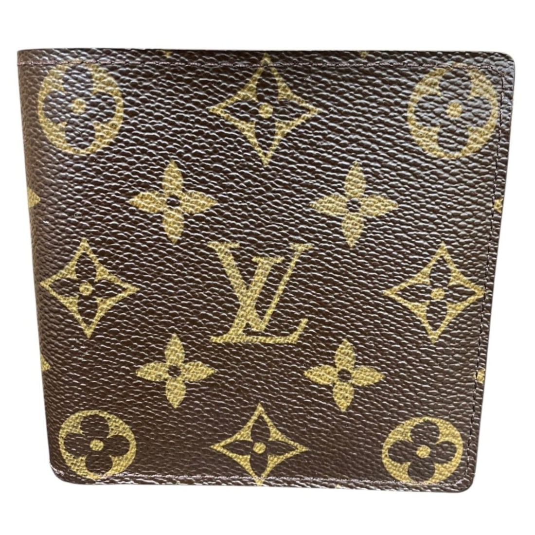 Louis Vuitton Portefeuille Marco Bi-fold Wallet, Monogram Canvas, M61675: --- Catalog ---Category: SizeSize (HxWxD): 10.5cm x 10.5cm x 1cm / 4.13'' x 4.13'' x 0.39''Category: DesignType: Wallet (bi-fold)Color: Brown, MonogramGender: WomenMaterial: Monogram , Canvas