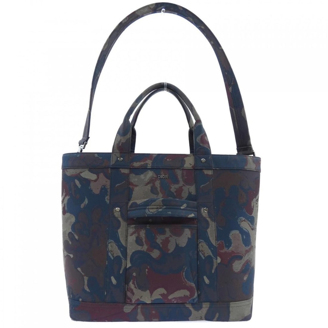 Christian Dior Dior PETER DOIG handbag: --- Catalog ---Category: SizeSize (HxWxD): 34cm x 49cm x 15.5cm / 13.38'' x 19.29'' x 6.1''Category: DesignType: HandbagColor: Navy, Red colorGender: MenCategory: GeneralBrand: Christian Dior--- Item 