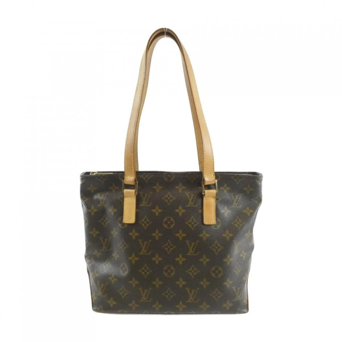 Louis Vuitton Monogram Cabas Piano M51148 Handbag: --- Catalog ---Category: SizeWeight: 590g / 1.3lb.Size (HxWxD): 25cm x 27cm x 13cm / 9.84'' x 10.62'' x 5.11''Handle Length: 54cm / 21.25''Category: DesignType: HandbagColor: MarronGender: