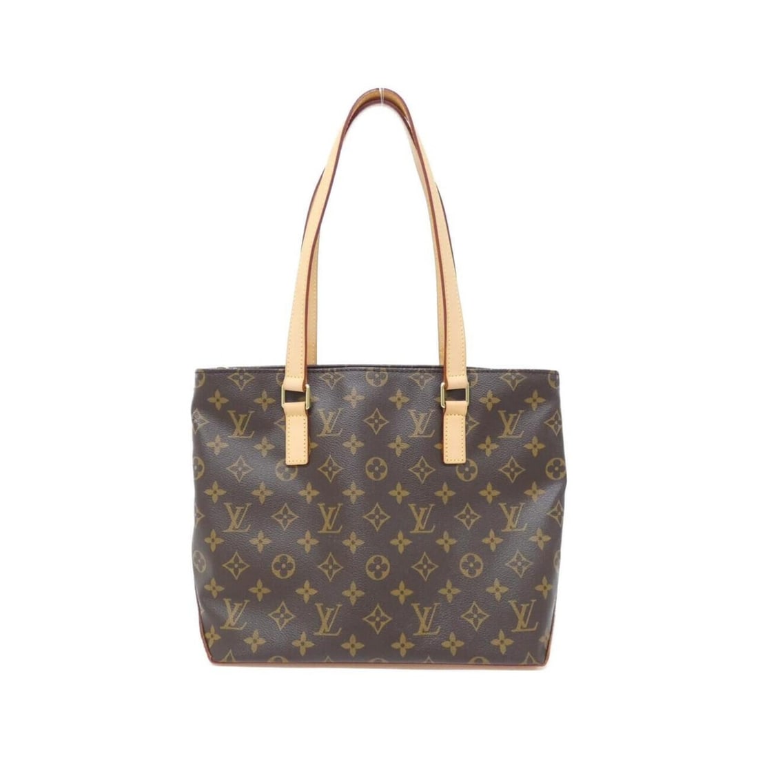 Louis Vuitton Monogram Cabas Piano M51148 Handbag: --- Catalog ---Category: SizeWeight: 540g / 1.19lb.Size (HxWxD): 25cm x 27cm x 13cm / 9.84'' x 10.62'' x 5.11''Strap Length: 50cm / 19.68''Category: DesignType: HandbagColor: MarronGender: