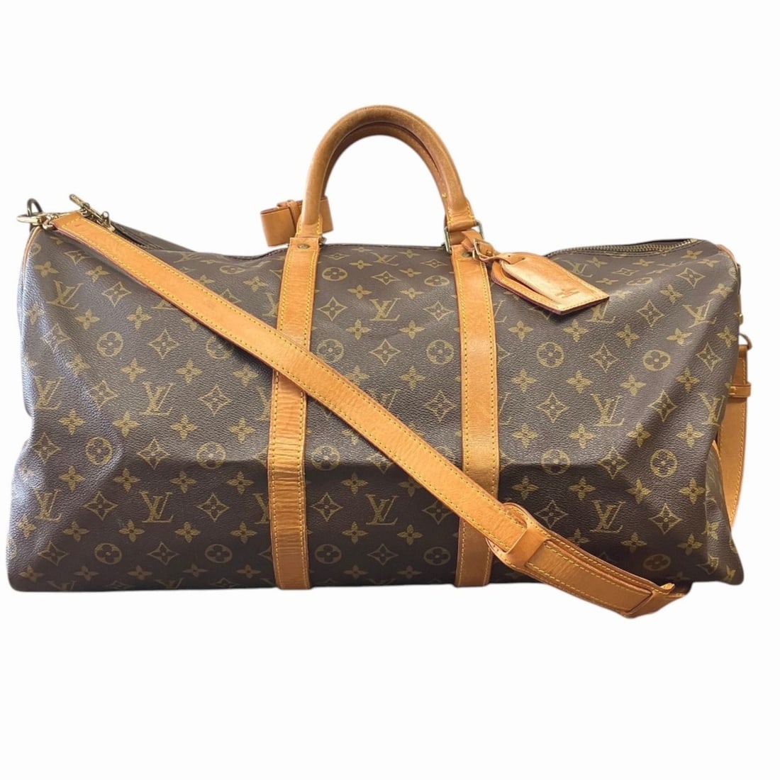 Louis Vuitton Keepall 55 Bandoulière Boston Bag, Monogram Canvas, M41414 (1 of 13)