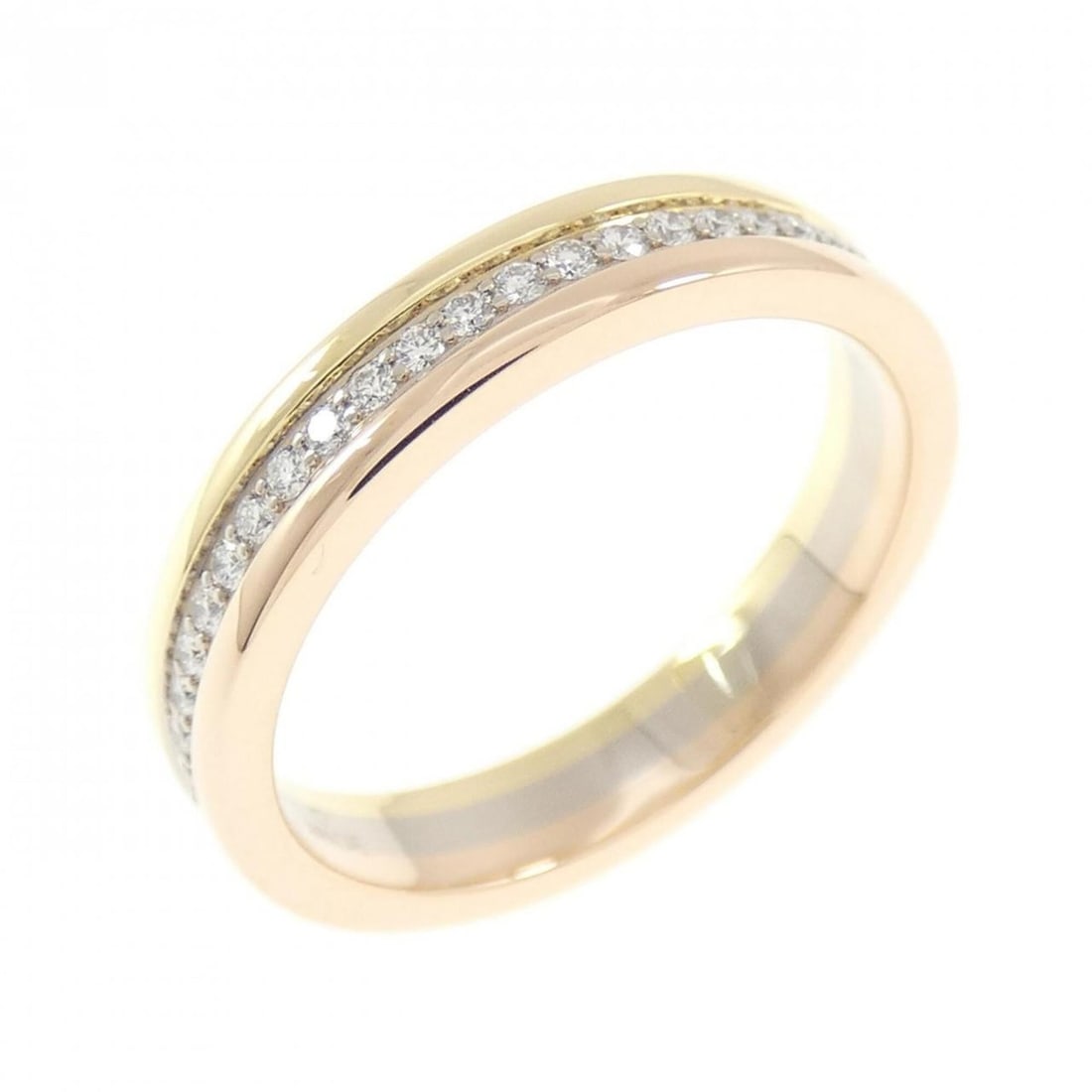 Cartier Louis Vendôme Ring: --- Catalog ---Category: SizeJP Size: 9US Size: 5Category: DesignType: Band ringGender: WomenMaterial: Pink gold (18K), White gold (18K), Yellow gold (18K)Category: GeneralLine: Louis CartierBrand: Ca