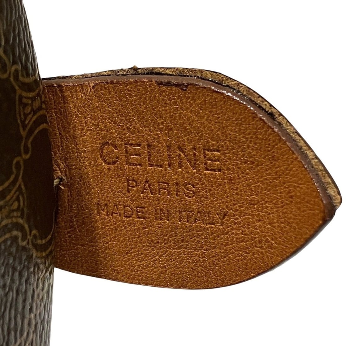Celine Boston bag, Macadam pattern, leather. - 4